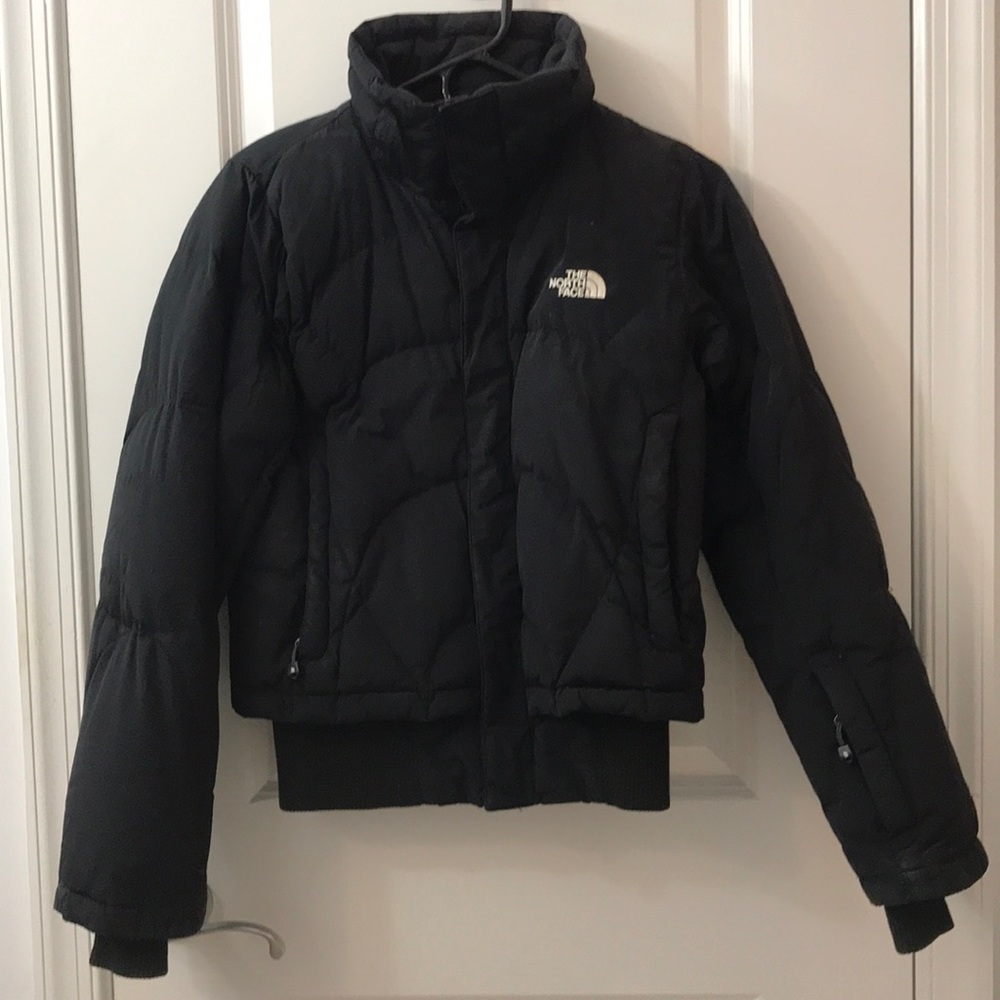 North face black 600 series skiing jacket